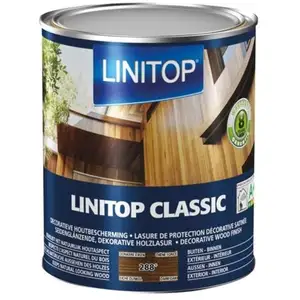 Comparateur de prix : Durieu - linitop - Lasure satinée chêne foncé - linitop classic - 1 l