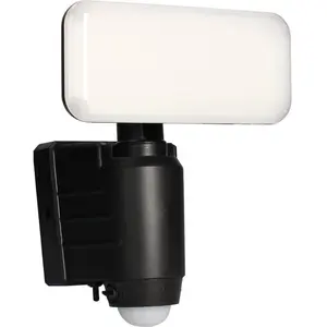 Projecteur Solaire - POLARIS - 8W - 500lm - Détecteur de mouvement - NoirVendu parcarrefour