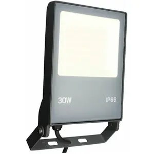 Comparateur de prix : Projecteur LED - OSRAM - 30W - Noir - Blanc chaud 3000K - IP66
