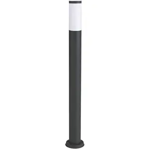 Comparateur de prix : Arev - arlux lighting Potelet Exterieur arles E27/60Wmax/Anthracite