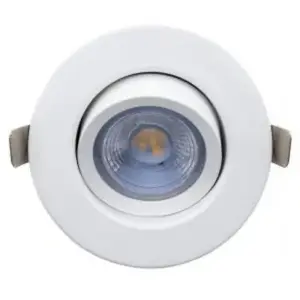 Comparateur de prix : Arlux Spot Encastrable Blanc Salle De Bain Luma 7w 600lm Blanc Neutre