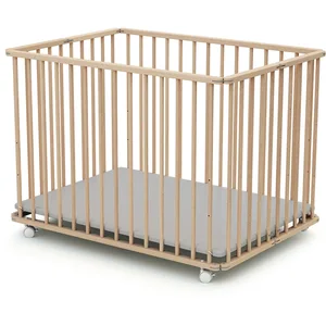 Comparateur de prix : Parc pliant - AT4 - Webaby - Hêtre - 70 x 100 - Ecologique