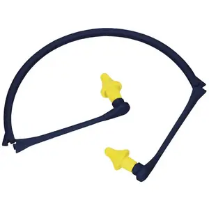 Delta Plus - bouchons d'oreilles avec arceau pliable snr 28DB CONICAP01JA pas cher
