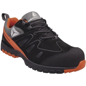 Delta Plus Mixte X Chaussures Crosta Saga, Noir et Orange, 40 EU pas cher