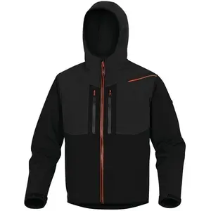 Comparateur de prix : Delta Plus Veste Softshell 3 Couches Noir-orange Xxl