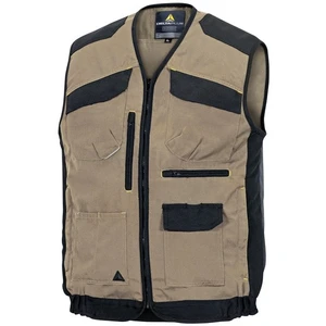 Gilet mach 5 beige/noir tl gilet mach 5 beige/noir tl gilet 200 - 300 g l 7 et plus coton / polyester 1 pièce(s) beige / noir - delta plus