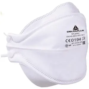 Delta Plus - boite 20 demi-masques jetables FFP2 pliables 4 volets M12... pas cher