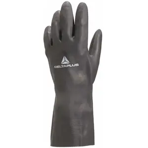Delta Plus - Gant néporène noir long 30 cm toutravo - Taille: 9 / 9.5 pas cher