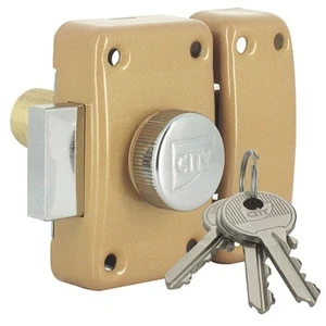 Comparateur de prix : Verrou à bouton CITY 25 cylindre de 45mm - ISEO - 10020452