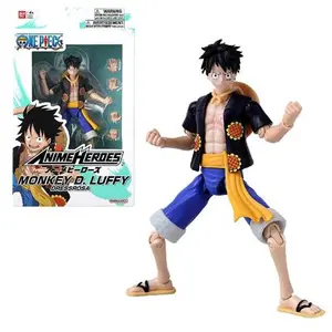 Comparateur de prix : Figurine Bandai Anime Heroes One Piece Monkey D. Luffy Dressrosa 17 cm