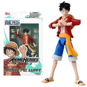 Comparateur de prix : Figurine Anime Heroes - Bandai - One Piece - Luffy - 17 cm