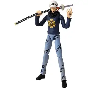 Comparateur de prix : Bandai Anime Figurine Trafalgar D. Law Héros Avec Accessoires One Piece