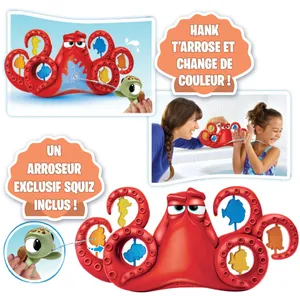 Bandai Jouet de bain Hank Attaque surprise Disney Le Monde de Dory