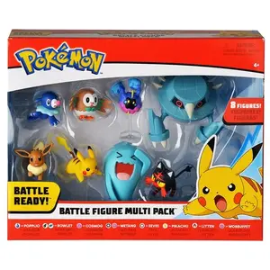 Bandai POKEMON Pack de 8 Figurines - 5 et 8 cm - 80299 TUVendu parcarrefour