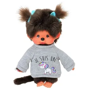 Bandai - Peluche monchhichi licorne 20 cm pas cher