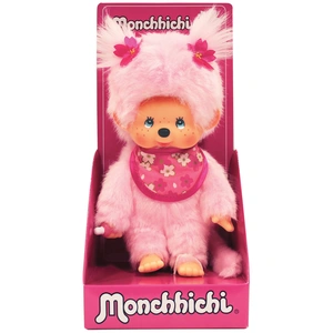 Bandai MONCHHICHI Peluche Pinky pas cher
