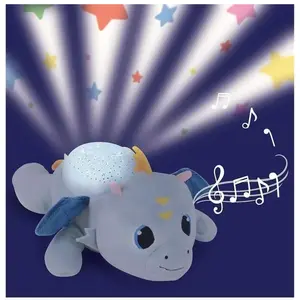 Comparateur de prix : JEMINI LEON LE DRAGON Peluche veilleuse et musicale +/- 39 cm
