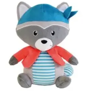 Peluche Jemini John Le Raton-Laveur Bleu 26 cm 023967 pas cher