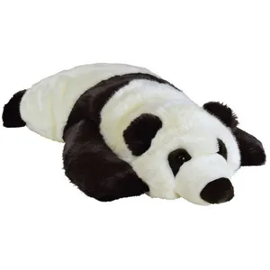 JEMINI Toodoo 23489 PELUCHE PANDA ALLONGEE Hauteur : ± 70 cm pas cher