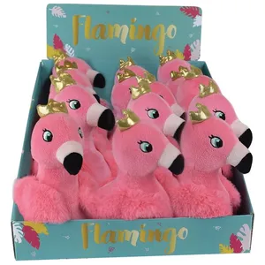 Cijep Jemini flamingoknuffel junior en peluche rose 20 cm pas cher