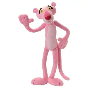 Comparateur de prix : Cijep Jemini - 21696 - Peluche -Panthère - Rose - +/- 52 cm