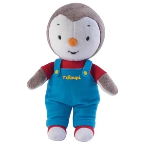 Cijep Jemini T'choupi peluche Tchoupi musical +/- 20cm pas cher
