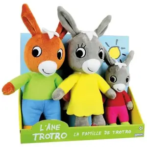 Trotro Coffret Famille 3 Peluches 22 Cm pas cher