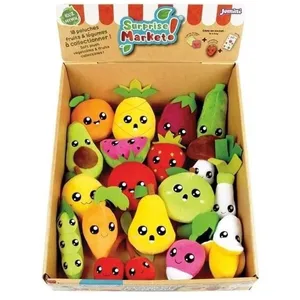 Lot de 18 pochettes surprises - JEMINI - Surprise Market - Peluche fru... pas cher