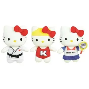 Personnage en peluche Jemini Hello Kitty Bean Bag retro Modèle aléatoire TU pas cher