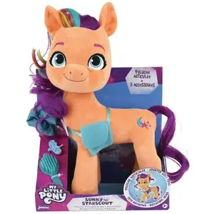 Comparateur de prix : Jemini My Little Pony Peluche Sunny ARTICULEE +/- 30 CM avec 3 Accessoires