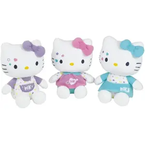 Peluche pastel Jemini Hello Kitty (x3) 15 cm pas cher