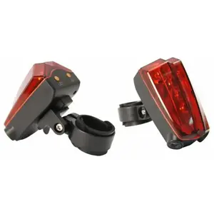 Ertedis DURCA Feu arrière & piste cyclable laser - 5 leds pas cher