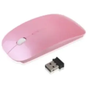 alsatek Souris optique sans fil Rose pas cher