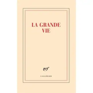 Grand carnet «La grande vie» (papeterie)