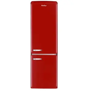Comparateur de prix : Amica Réfrigérateur Combiné Amica AR8242R - 244 litres Classe E Rouge