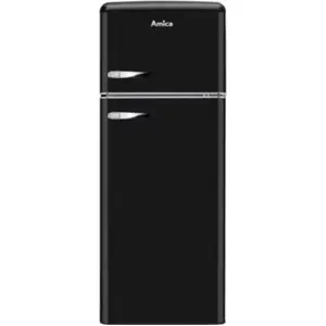 Comparateur de prix : Amica - réfrigérateur combiné 55cm 246l statique noir  ar7252n - AR7252N