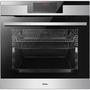 Four intégrable multifonction 77l 60cm à pyrolyse inox Amica ED57521OPX pas cher