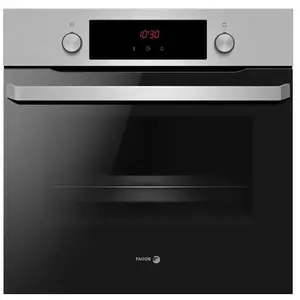 Fagor Fagor FAO206X Four Multifonction chaleur tournante - pyrolyse - 65 L - Inox pas cher