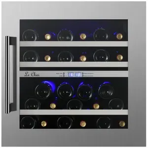 Comparateur de prix : Le Chai Cave à vin Le Chai LB270 - 83 litres Classe G Inox - 27 bouteilles