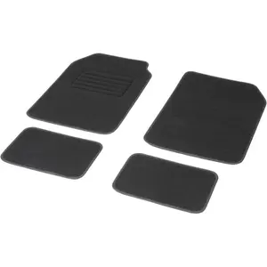 Comparateur de prix : Dbs Jeu De 4 Tapis Universels Aston Ganse Luxe Noire