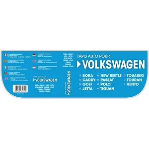 DBS Tapis de sol sur mesure pour VOLKSWAGEN: Polo, Golf, Tiguan, Passa...Vendu paroscaro