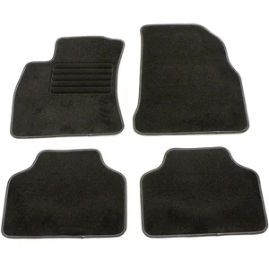 Comparateur de prix : DBS - Tapis de Sol - Voiture/Auto - Semi Sur Mesure - 4 Pièces : Avant + Arrière - Antidérapant, Noire, Noir