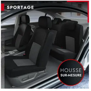 DBS Housse de siège sur mesure pour KIA: Sportage (Ref: 01012917)