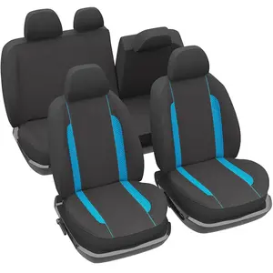 DBS - Housses de sièges - Voiture/Auto - Bleu - Universelles - Anti-dérapant - LavableVendu paroscaro