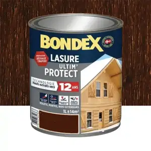 PPG - Lasure bondex Ultim'Protect 12ans Chêne Moyen 1 l pas cher