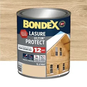 PPG - Lasure bondex Ultim'Protect 12ans Incolore 1 l pas cher