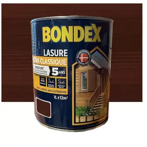 Lasure Bondex Ultra Classique Fongicide 5 ans Chêne rustique 1 lVendu parcdiscount