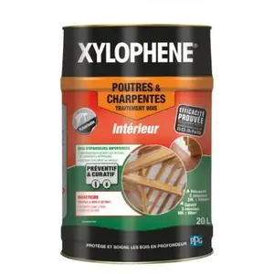 Xylophene Traitement poutre & charpente XYLOPHENE incolore 20L pas cher