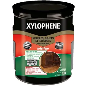 Comparateur de prix : Traitement du bois meuble, parquet et boiserie XYLOPHENE 25 ans, 0.5 l
