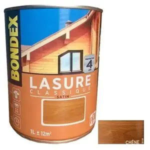 Bondex - Lasure Classique 4 ans Chêne 1 lVendu parcdiscount
